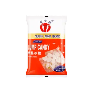 SOUTH WORD Brand Single Crystal Rock Sugar 400g - Pure Natural Sweetener for Tea, Coffee, Baking & Cooking