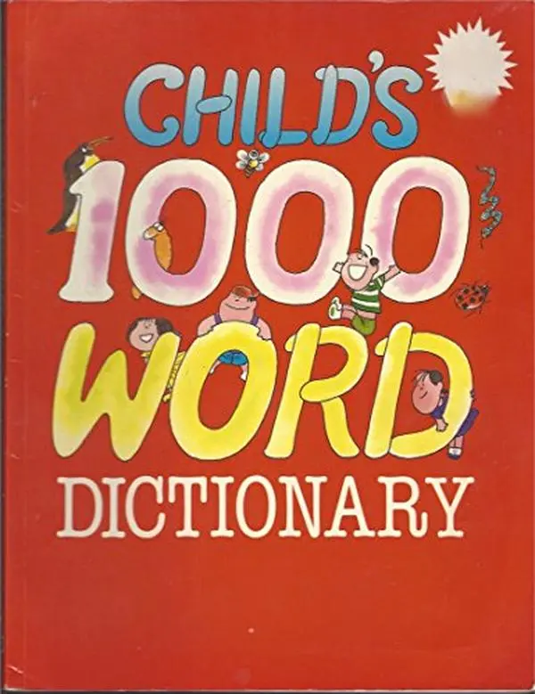 USED Book - Child's 1000 Word Dictionary by Woolworth (Paperback) - english