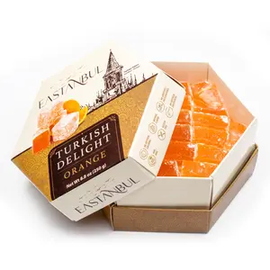 Eastanbul Turkish Delight,Turkish Delight Candy w/Orange Flavor,Lokum,8.8oz Eastanbul Turkish Delight,Turkish Delight Candy w/Orange Flavor,Lokum,8.8oz