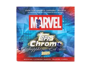 2025 Topps Chrome Marvel Sapphire Edition Hobby Trading Cards