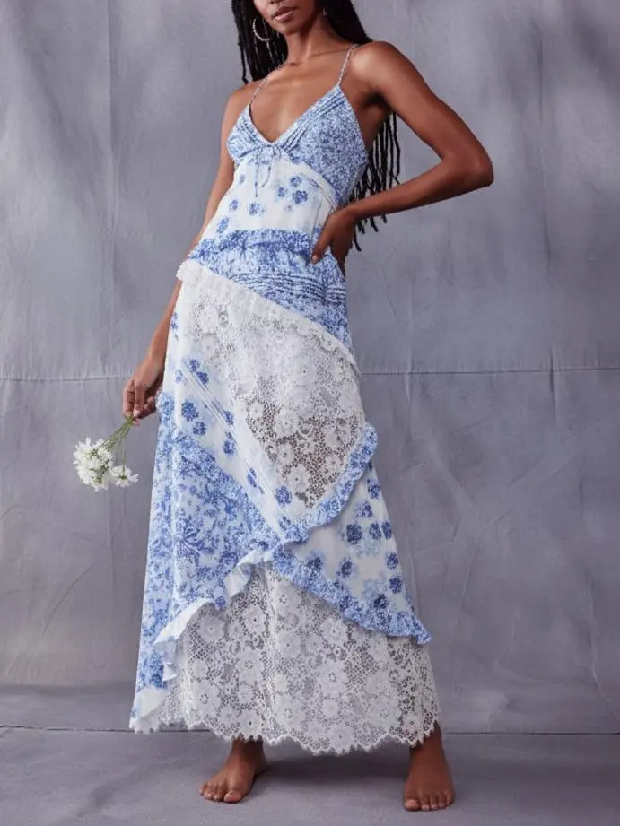 cute lady dresses Summer Cute Printed Dresses Girls Floral Summer Dresses Cute Girls' Clothes  Ivory S Ivory Girl's Dresses