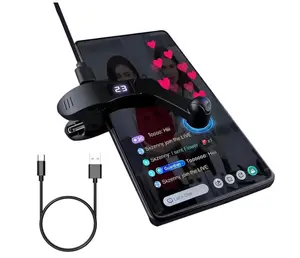 Auto Clicker for iPhone & TikTok Live - Auto Tap, Auto Screen Tapper for Smart Phone, Customizable Timing for Social Media, Broadcasts Likes, Lightning Deal, Reward Task (Pink)