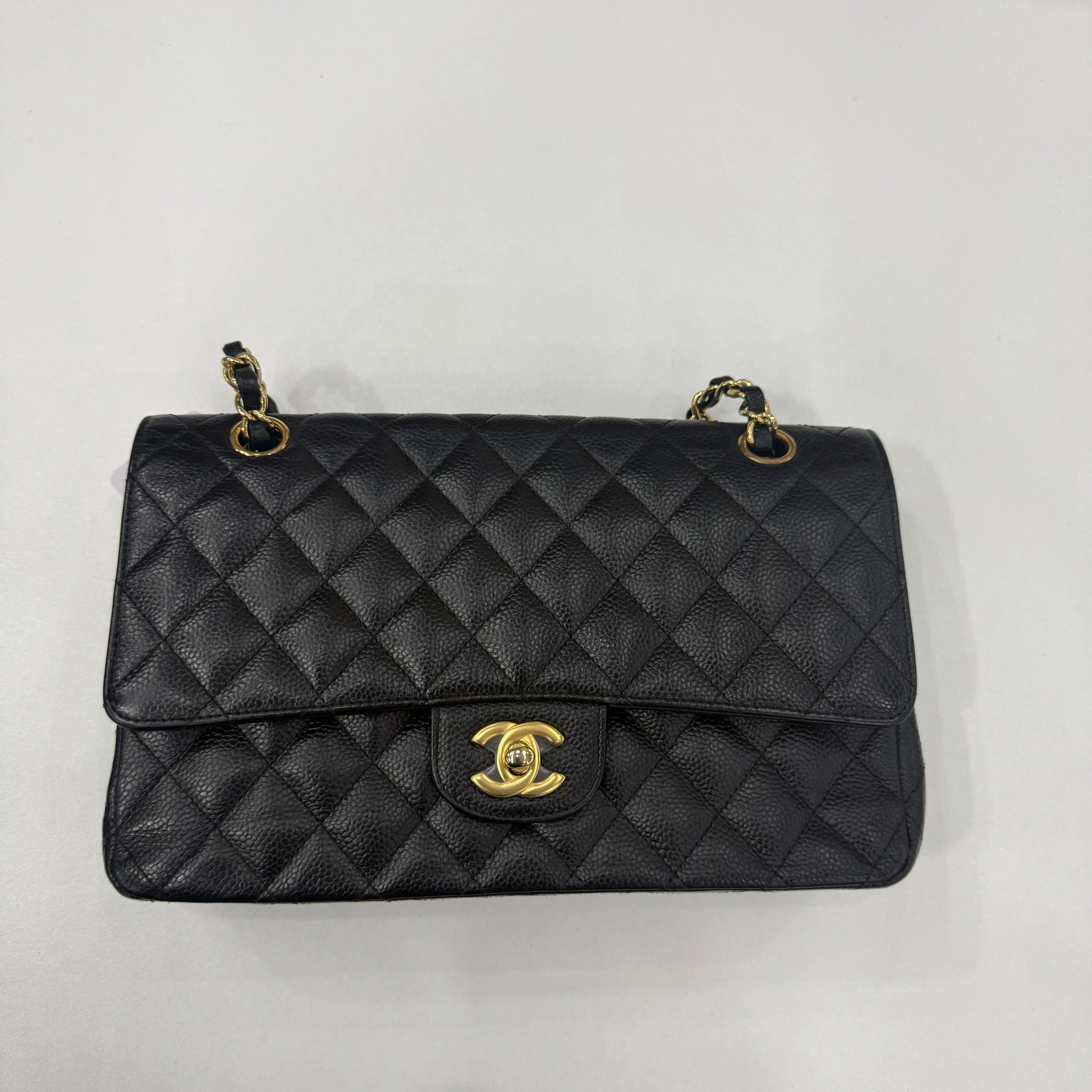 Pre-owned CHANEL Pre‑owned 100% Authentic Vintage Diamond‑Quilted Flap Purse, Iconic Everyday Designer Handbag