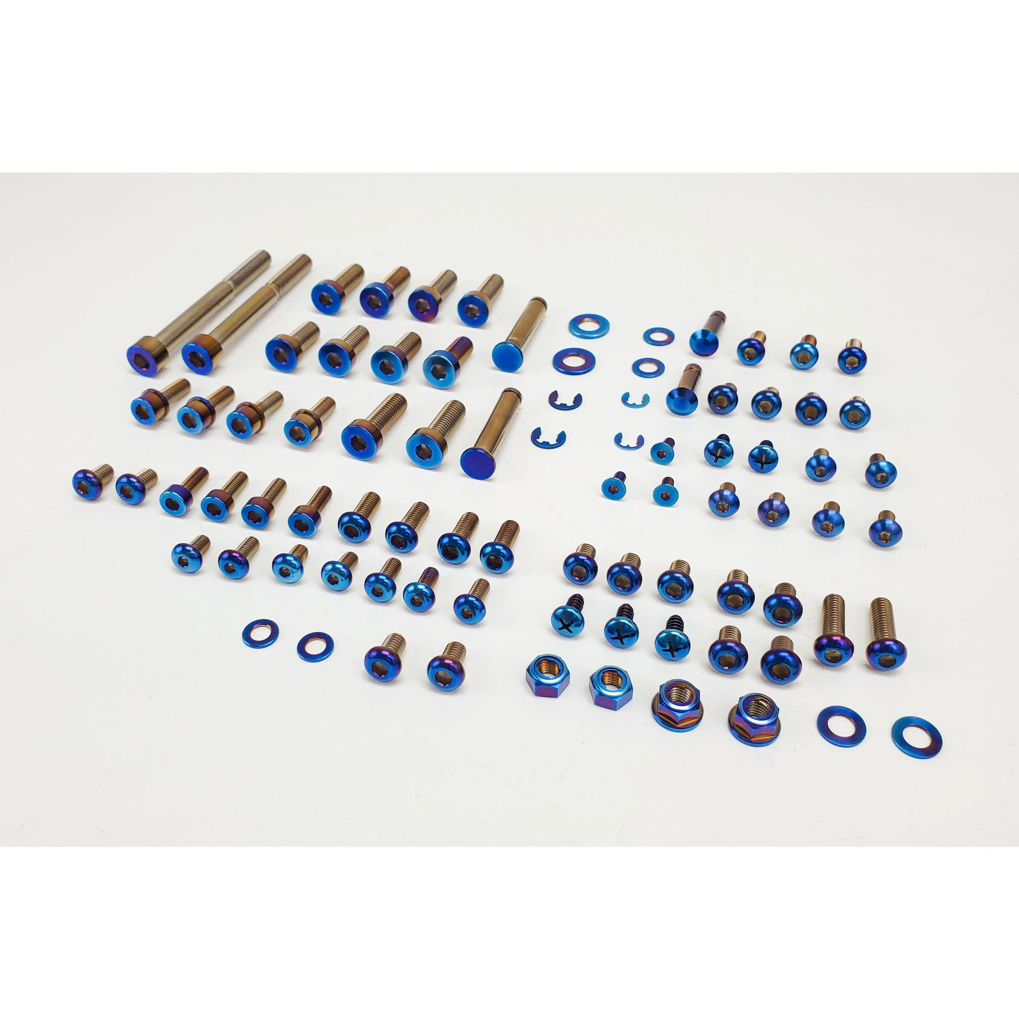 Warp 9 Full Titanium Talaria Sting MX3 Chassis Bolt Kit