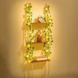 3 Shelf Macrame Wall Hanging Shelves