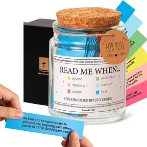 Bible Verses in A Jar, God's Word Storage Jar