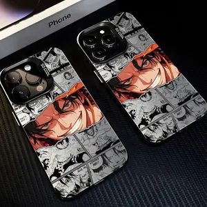 Anime Pirate Captain College Hot Phone Case Suitable for iPhone 17 16e 16 15 14 13 12 11 Mini Pro Max Air X XR XSMAX 8 7 Plus Anti Fall Matte Back Cover