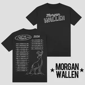 M00rgan W3llen Shirt Still The Problem Tour 2026 Concert Graphic Tee 2-Sided