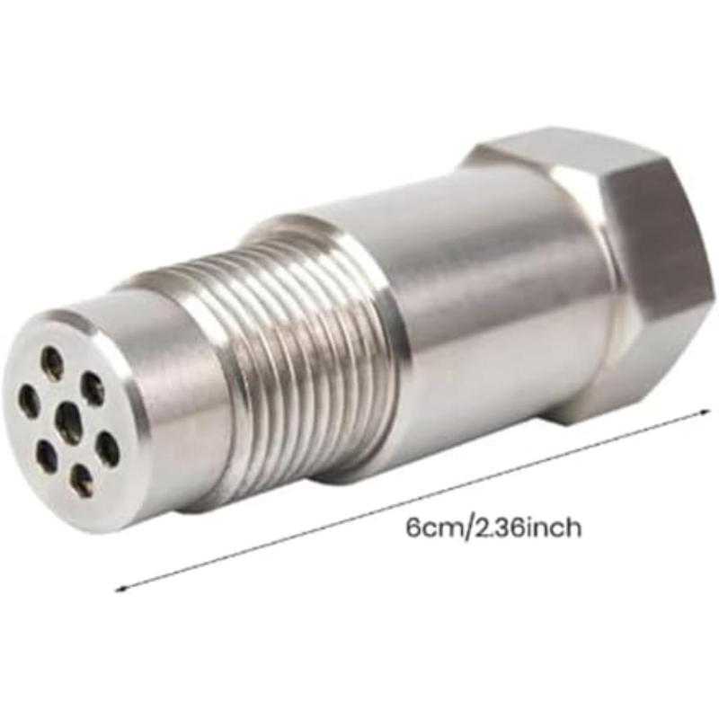 M18x1.5 Automotive Universal Oxygen Sensor Decoder with Filter Element - Oxygen Sensor Spacer Adapter - Auto Sensor Repair Tool