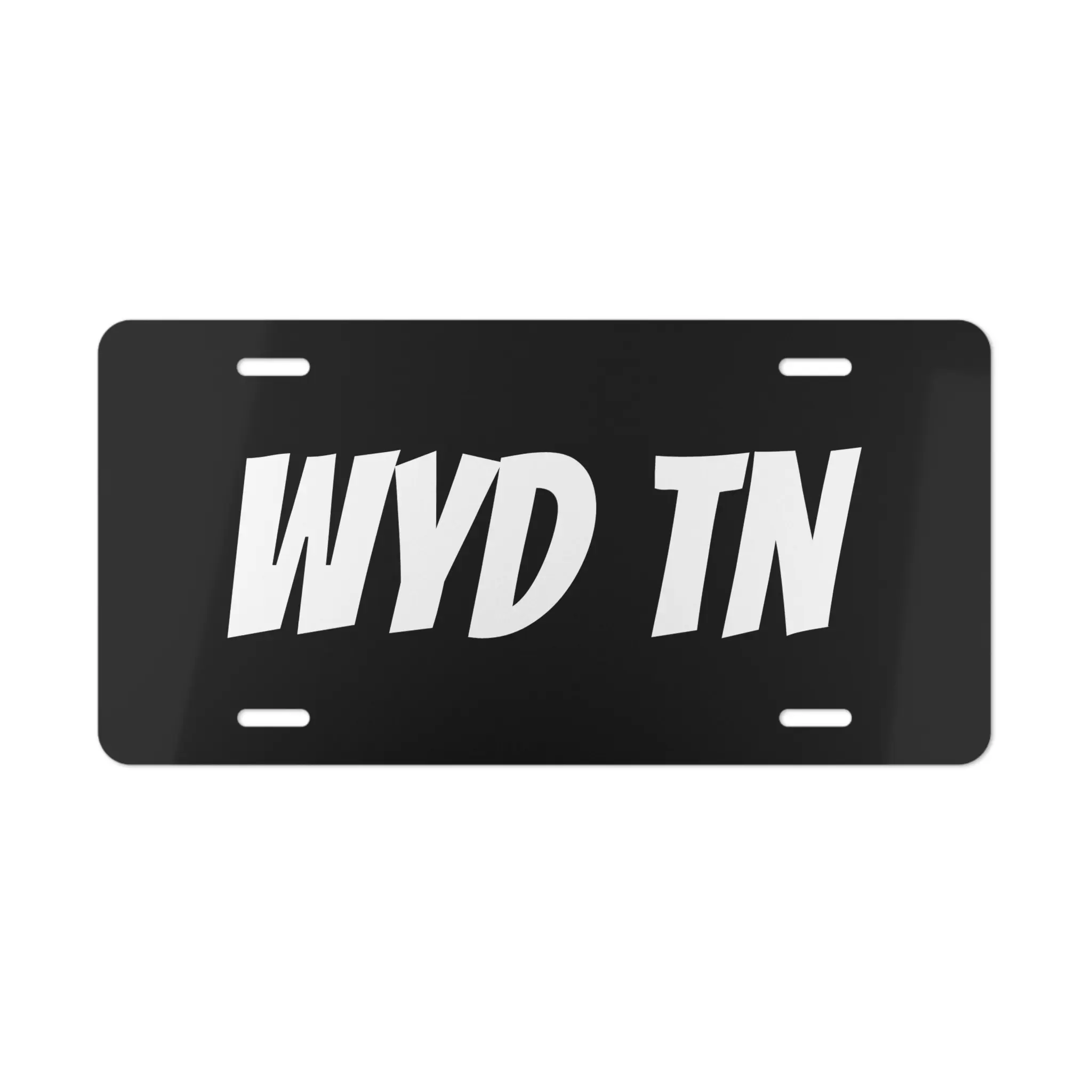 “WYD TN” // Custom Plate