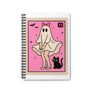 Marilyn Monroe Ghost Journal Notebook | Paranormal Investigator Ruled Spiral