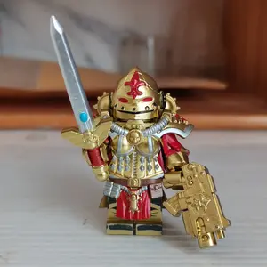 Miniature Warhammer 40k Nun Warrior Action Figurine, Assembly Toy Model Display Piece, Halloween Thanksgiving Easter Birthday Gift