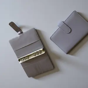 Purple A6 PU Leather Binders