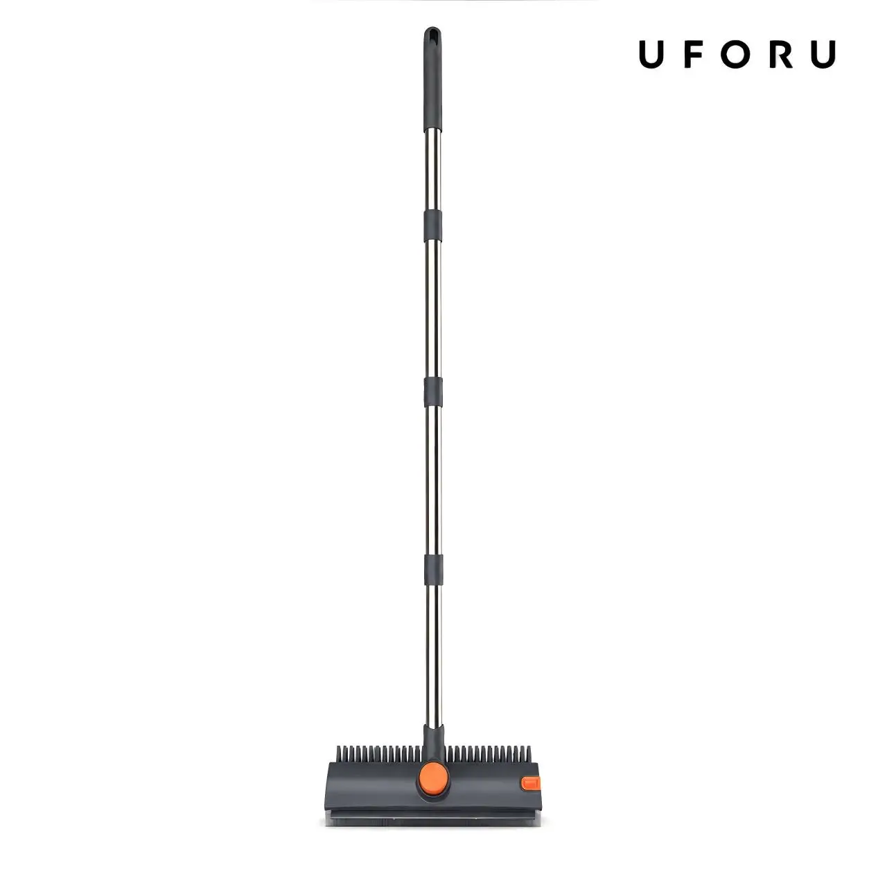 UFORU Adjustable Rotating Gap Cleaner - Extendable Home Care Broom Tool, 180° Rotation for Windows, Sliding Doors, Cleans Hard-to-Reach Messes Without Contact, Rotates 180°