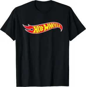 Hot Wheels - Hot Wheels Logo T-shirt | Unisex Cotton Tee, Size S-3XL