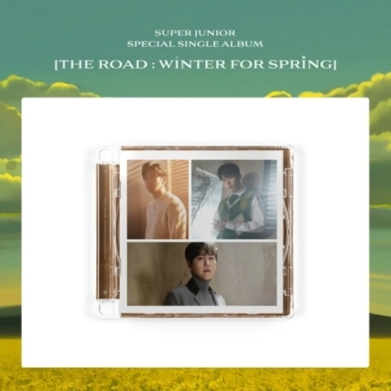 Super Junior - The Road : Winter For Spring (A Version Limited) (incl. 16pg Booklet, 4pg Lyric Paper, Photocard + Poster)  [COMPACT DISC - CD] Asia - Import