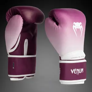 Venum Iris Boxing Gloves - Plum/white