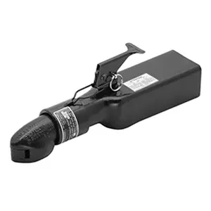 Bulldog  Coupler, Ball Size 2 In. Tongue Mount Width 3 In. Straight Channel