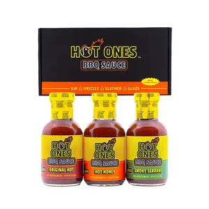 Hot Ones BBQ Trio Pack (Original / Hot Honey / Smoked Serrano)