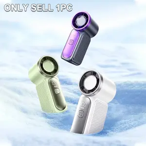 Portable Outdoor Turbo Powerful Handheld Fan X688, High Speed Mini Fan with USB Charging & Long Endurance Battery