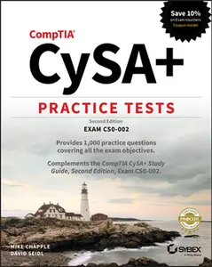 USED-Comptia Cysa+ Practice Tests: Exam Cs0-002 by Chapple, Mike (Paperback)