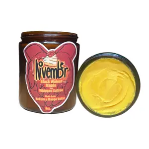 November Body Butter- Black Walnut, Maple and Whipped Saffron