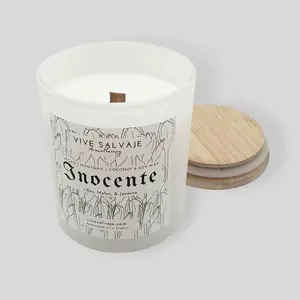 Inocente Wooden Wick Candle