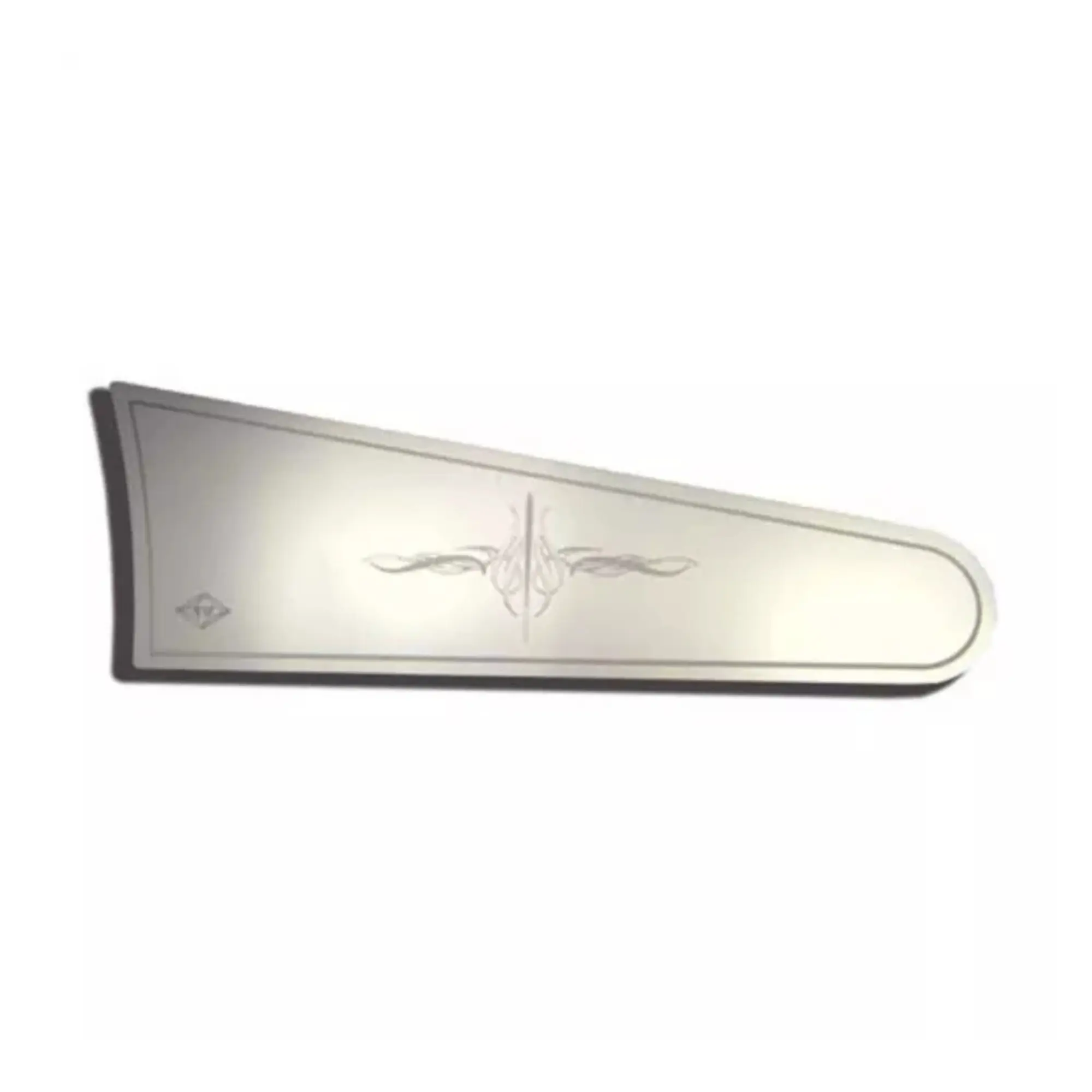 Rockwood Dashboard Insert - Top Pocket, E2 Flourish Engraved, Detailed Decorative Style, Easy to Install, Fits Compatible Car Dashboards