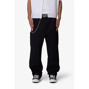 mnml Ultra Baggy Chino Pants - Black