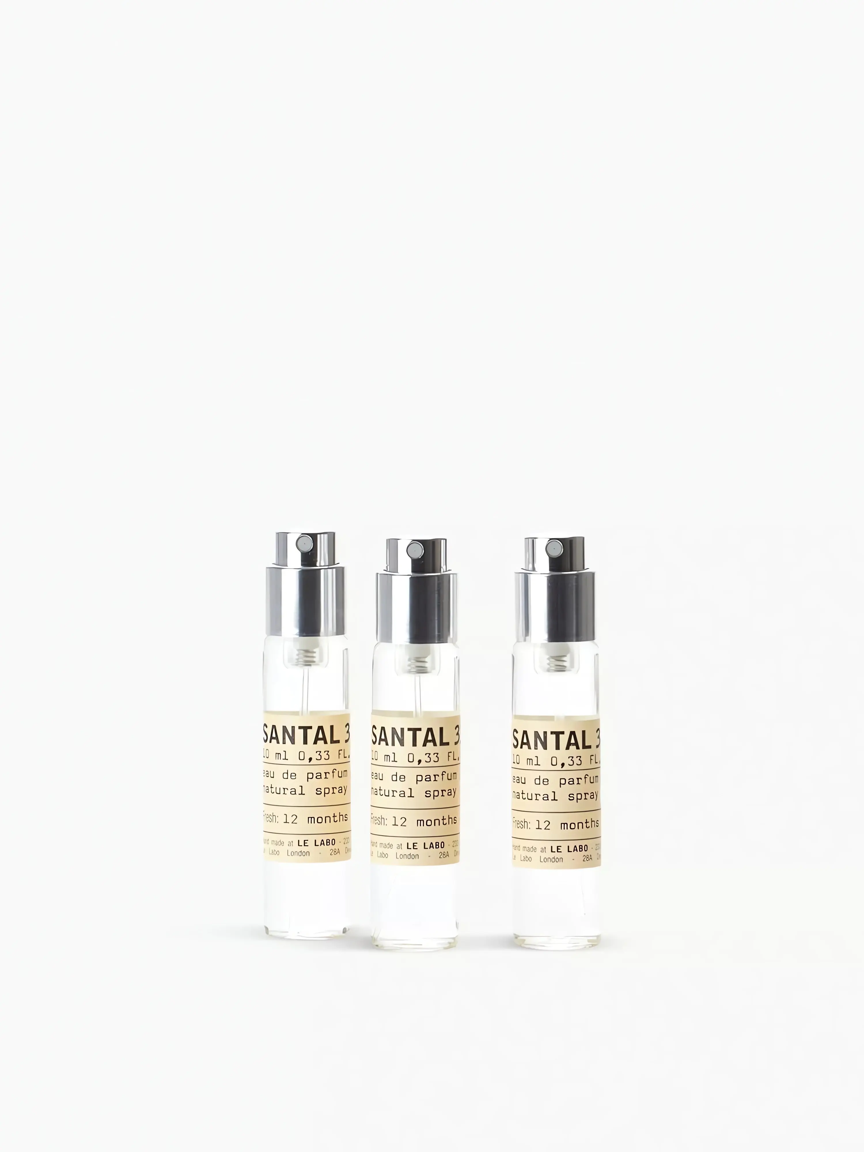 Le Labo Unisex 3 x .34 Ounce Santal 33 Eau de Parfum
