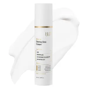 WJ Cosmetics EGFon Derma Clinic Cream – Hydrating and Firming Moisturizer with Collagen, Peptides and EGF, Daily Face Cream for Elasticity and Barrier Support, Vegan Korean Skincare (1.69 fl. oz)