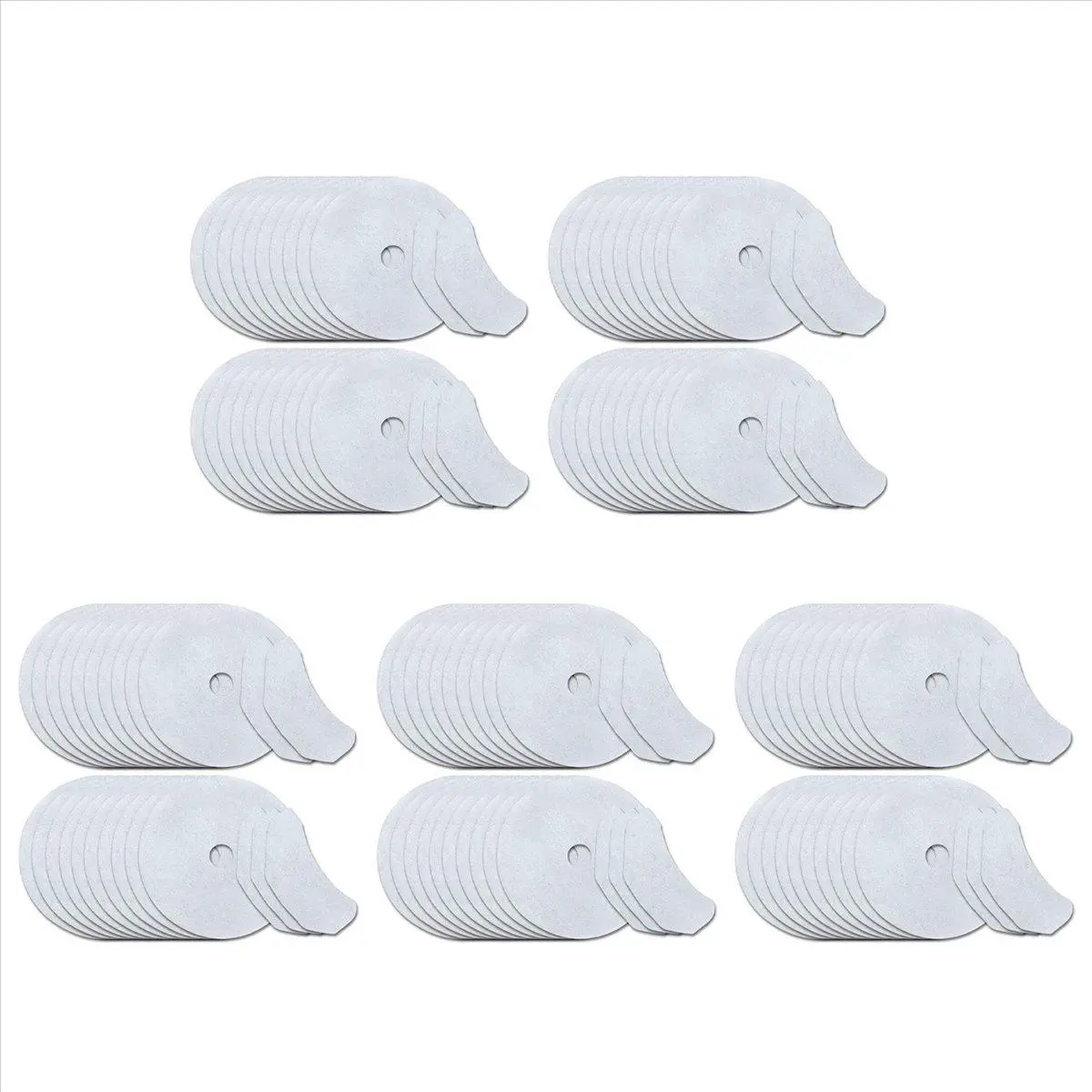 150 Pieces Clothes Dryer Exhaust Filter,Universal Portable Dryer Lint Filter Replacement for Panda/Magic Chef/Sonya