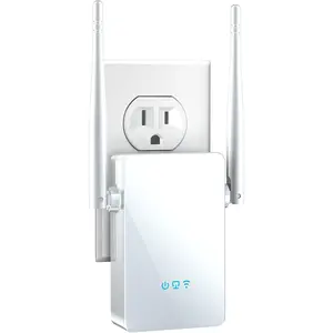 2026 WiFi Extender Signal Booster,  Gen Internet Booster for , 4X , Covers up to 10,000 sq.ft,  Repeater with Ethernet Port,  Long Range Amplifier, Easy Setup (White)