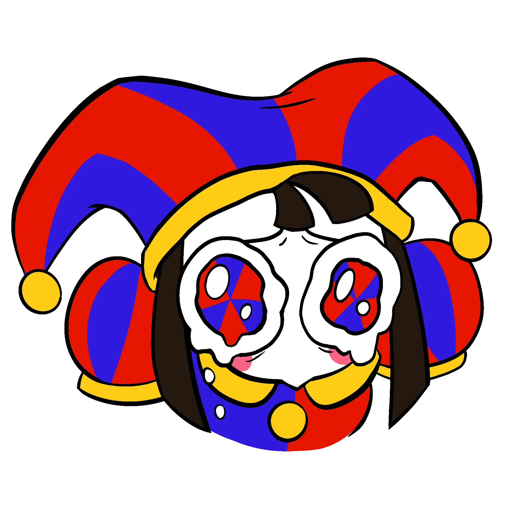 Sad Pomni Sticker