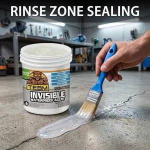 Leak-Proof Sealant, Full Transparency, High Strength, Easy to Use, Heat Resistant, Ideal for Shower Glass, Tile Gaps, Outdoor Patios, Pools
