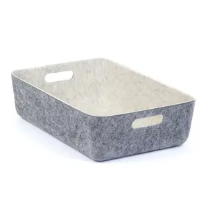reSTAK recycled FELT storage medium short bin