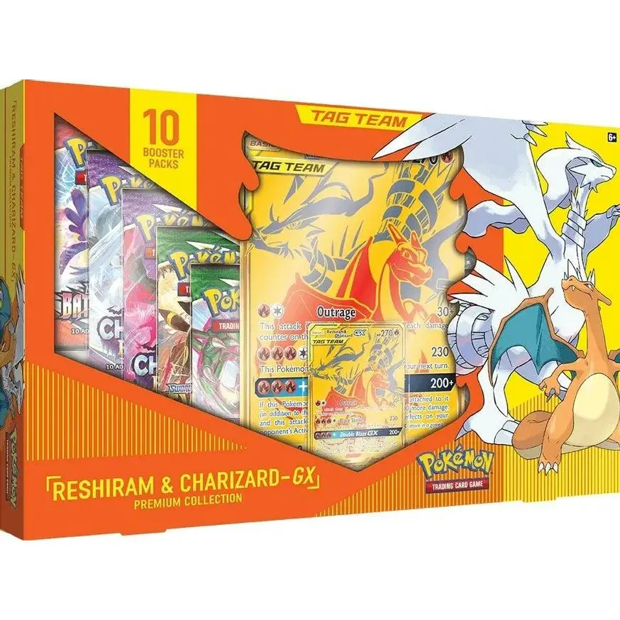 Reshiram & Charizard GX Premium Collection Reshiram & Charizard GX Premium Collection