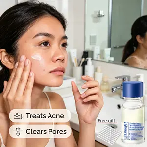 【Salicylic Acid Acne Treatment Serum】Targeted Salicylic Acid Acne Drying Liquid, Skin Calming Blemish Care Essence 10ml