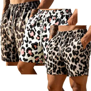 summer beach short  leopardprint boardshorts streetwear outdoorfun