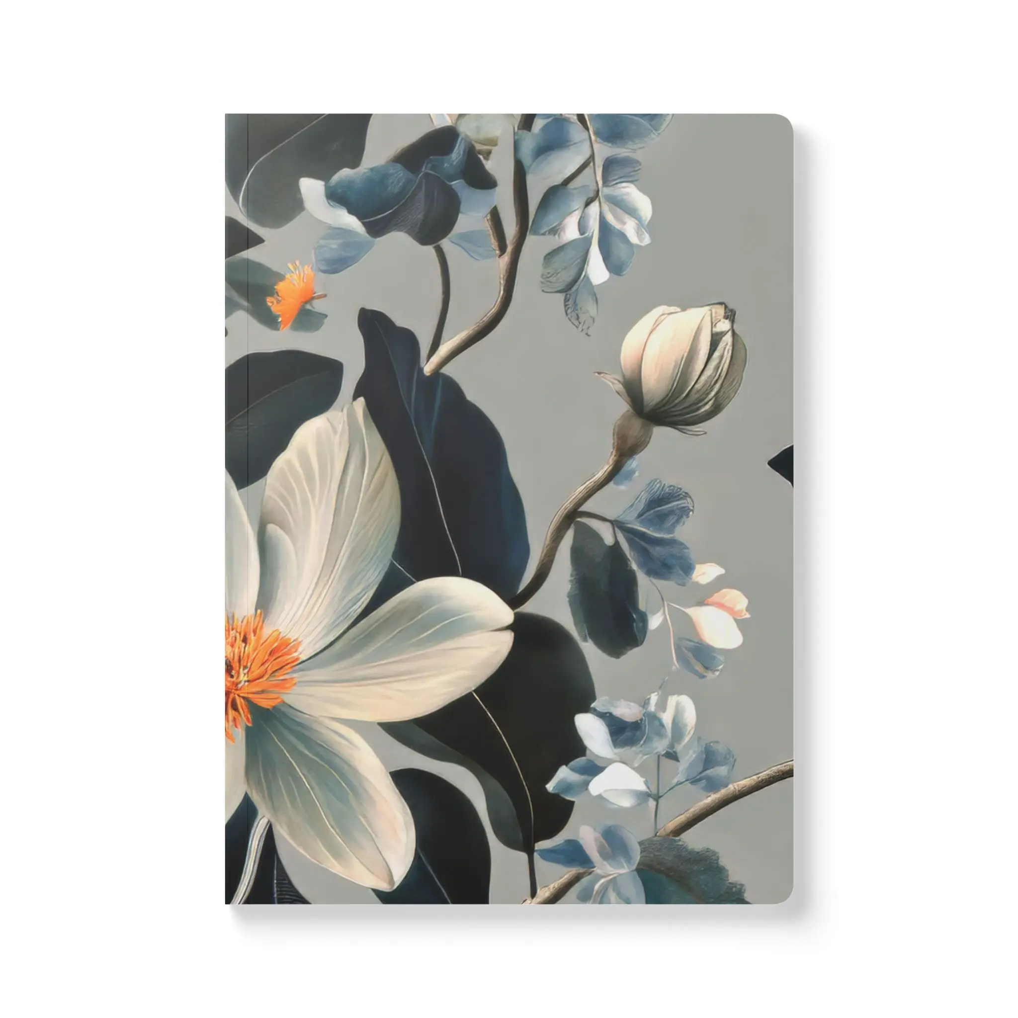 Floral Softcover Journal with Perforated Pages | Aesthetic Botanical Notebook | Nature-Inspired Diary | Perfect Gift for Plant Lovers