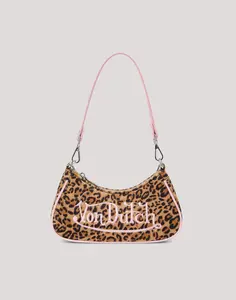 Womens Von Dutch Cheetah Shoulder Bag