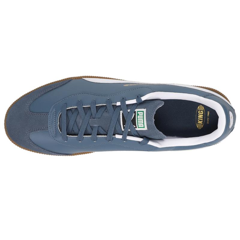 PUMA Mens King 21 Indoor Soccer Cleats Indoor - Blue