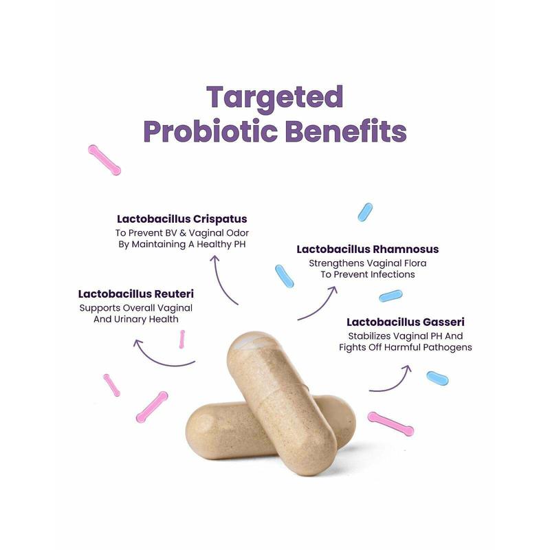Her Fantasy Box Probiotics for Odor Control, Hormone Balance & V Health