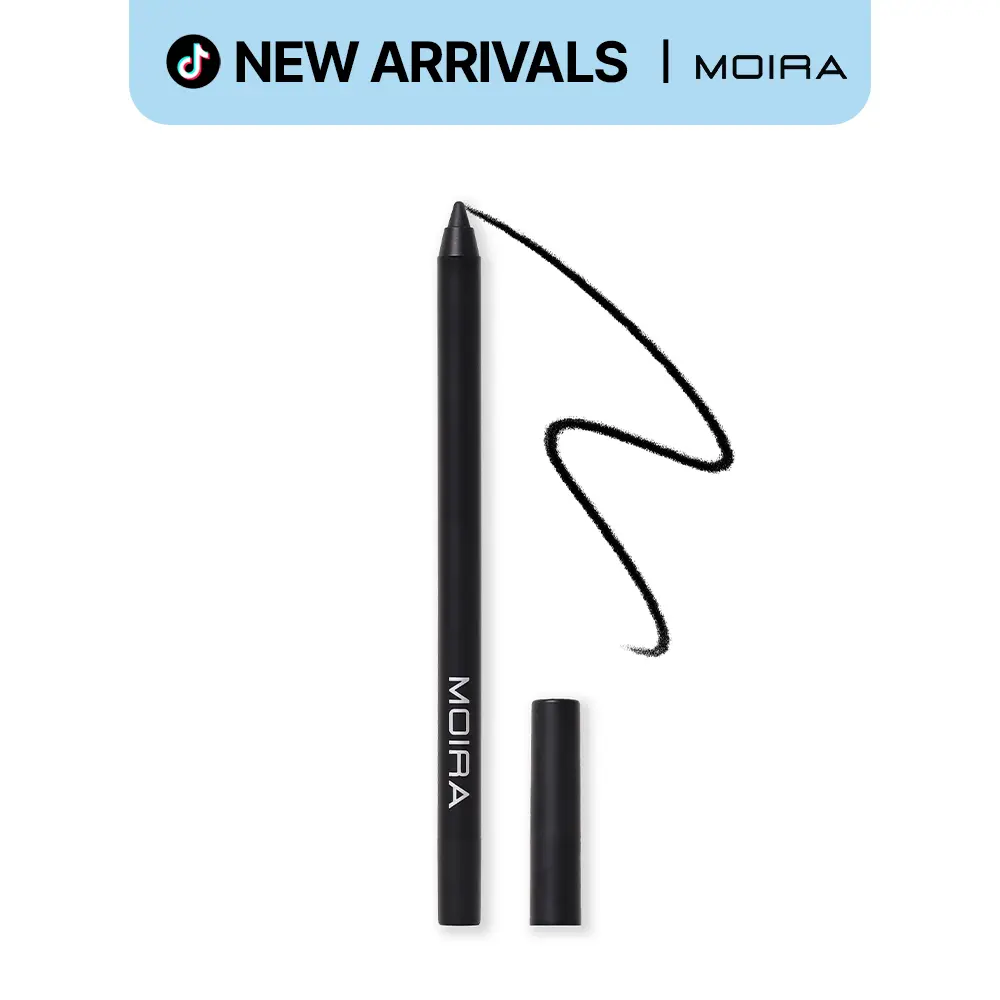 MOIRA | 24HR Bold Gel Liner (001, Black) | Intense Pigment Gel Eyeliner for Dramatic All-Day Definition