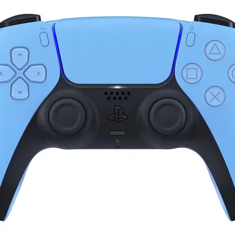 PS5 DualSense Wireless Controller - Starlight Blue - for PS5, PC, Mac, and Mobile