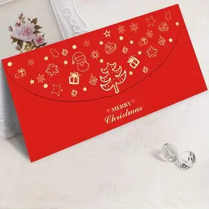 20pcs Foil Design Money Envelopes, Cash Envelopes, Perfect for Christmas, Holiday, New Year Gifts & Decorations, Unique Collectible Items