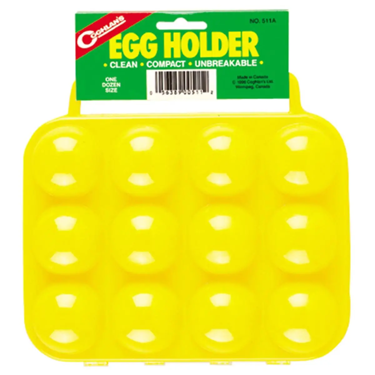 212 MAIN 12-Egg Camping Carrier, Plastic Egg Storage Container with Handles for Outdoor Sports, Fishing
