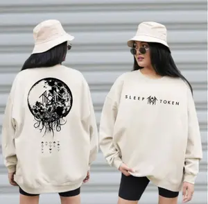 Sleep Token 2 Sides Sweatshirt, Reaper Angel TShirt, Vintage Rock Band Hoodie, Sleep Token Tour Merch, Gifts For Fan– Tshirt/Sweartshirt/Hoodie Casual Round Neck Womenswear