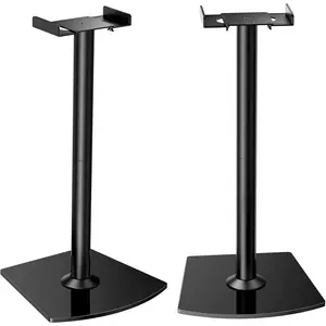 Universal Speaker Stands Pair with  Management, 33.6 inch Speakers Stands for Bookshelf Speakers,  Speakers & Surround Sound Speaker Holds to 22lbs (PGSS2)