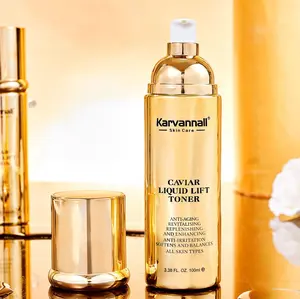 Karvannall Professional's Caviar Liquid Lift Toner | Anti-Aging, Replenishing, and pH Balancing Face Toner for All Skin Types | 3.38 fl.oz or 100 ml